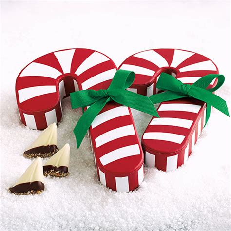 candy cane gift box